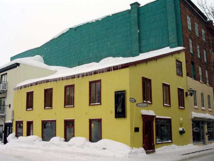 Rue Saint-Paul and Rue des Navigateurs, NE Corner, Québec City, Canada
