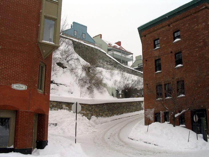 Rue Saint-Paul at Côte du Colonel-Dambourgès, Québec City, Canada