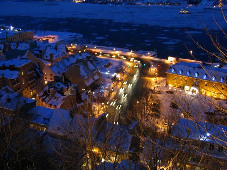 View From Terrace Dufferin, Québec City, Canada