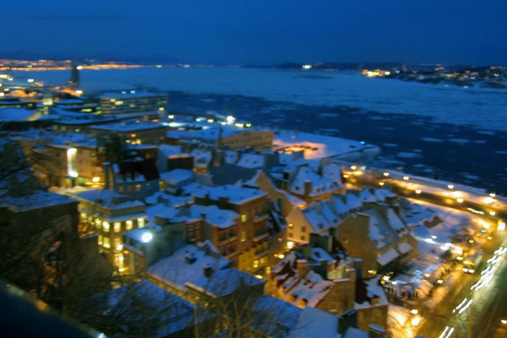 View From Terrace Dufferin, Québec City, Canada