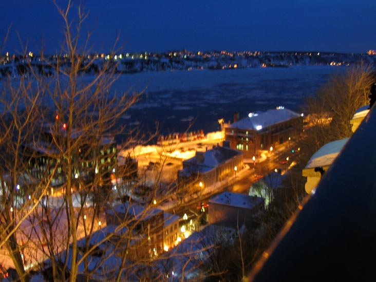 View From Terrace Dufferin, Québec City, Canada