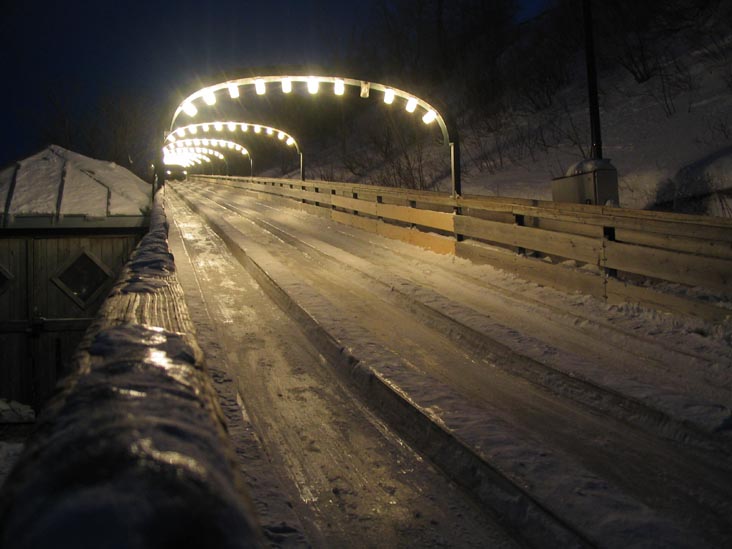 Toboggan Slide, Terrace Dufferin, Québec City, Canada