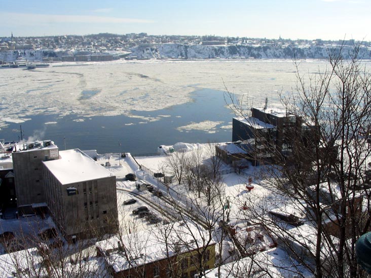 Fleuve Saint-Laurent (St. Lawrence River) From Terrace Dufferin, Québec City, Canada