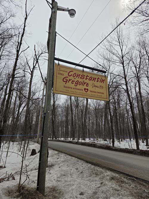 Cabane à Sucre Constantin Grégoire, 184 Rang des Continuations, Saint-Esprit, Canada, April 7, 2026