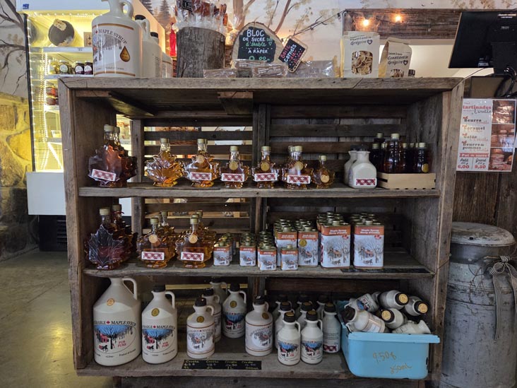 Maple Syrup Products, Cabane &agrave; Sucre Constantin Gr&eacute;goire, Saint-Esprit, Canada, April 7, 2026