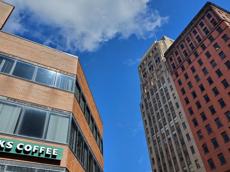 Pearl Street and State Street, Albany, New York, March 29, 2021
