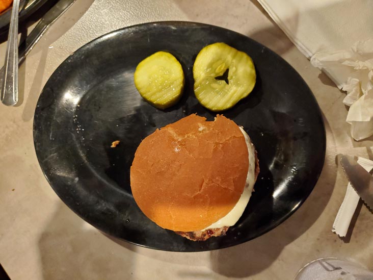 Burger, My Place & Company, Delmar, New York, March 29, 2021