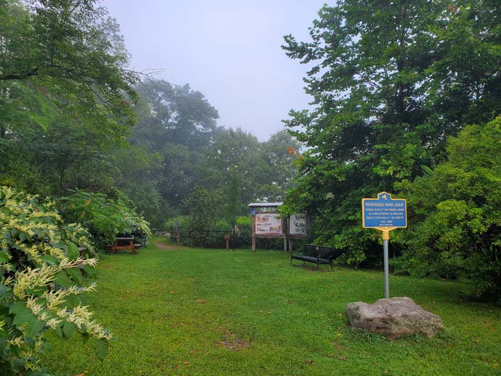 Riverside Park, Roscoe, New York, August 28, 2020