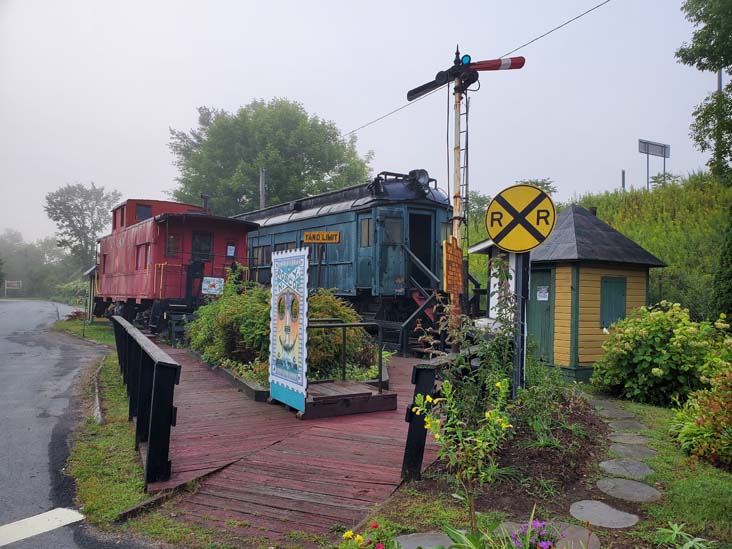 Roscoe O&W Railway Museum, Railroad Avenue, Roscoe, New York, August 28, 2020