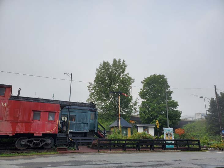 Roscoe O&W Railway Museum, Railroad Avenue, Roscoe, New York, August 28, 2020