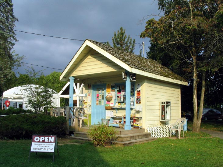 Chamber of Commerce Booth, Rock City Road, Woodstock, New York