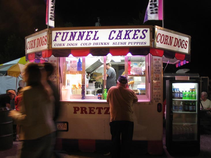 Funnel Cakes, Cobleskill Fair, Cobleskill Fairgrounds, Cobleskill, New York