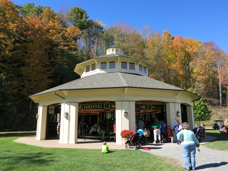 Carousel, The Farmers' Museum, 5775 State Highway 80, Cooperstown, New York, October 11, 2015