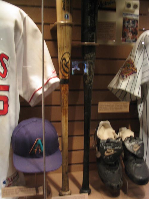 Memorabalia from the 2001, 2002 and 2003 Seasons, National Baseball Hall of Fame and Museum, 25 Main Street, Cooperstown, New York