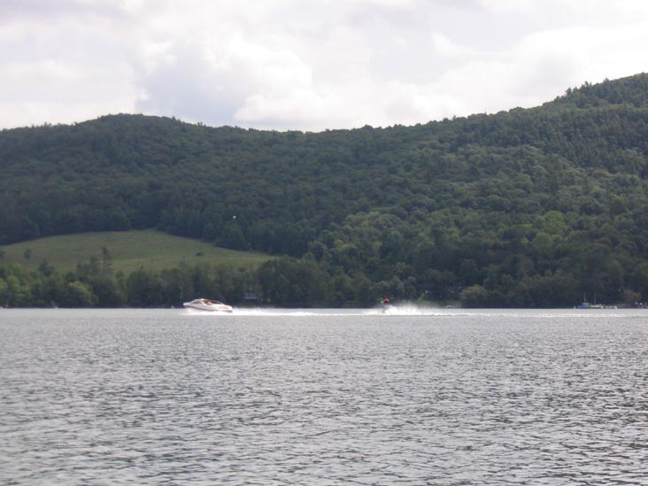 Water Skiing, North End of Otsego Lake, New York, August 14, 2004