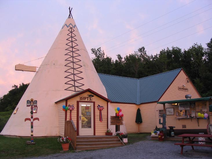 The Tepee, 7632 US Highway Route 20, Cherry Valley, New York, August 14, 2004