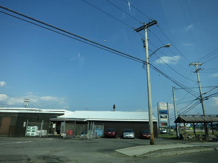 Keibel Road and US 11, Whitney Point, New York, July 4, 2012