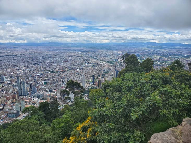 View From Monserrate, Bogotá, Colombia, July 20, 2022