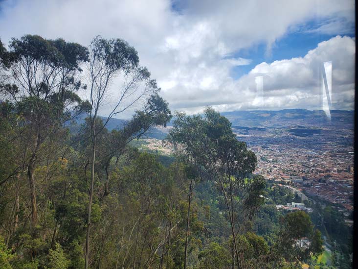 View From Teleférico, Monserrate, Bogotá, Colombia, July 20, 2022