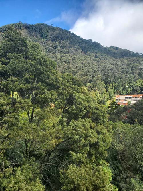 View From Teleférico, Monserrate, Bogotá, Colombia, July 20, 2022