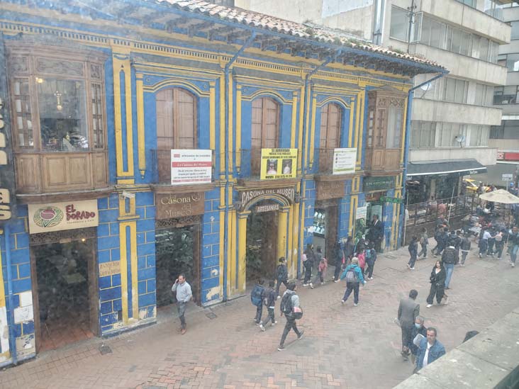 Calle 16 From Museo del Oro, Bogotá, Colombia, July 19, 2022