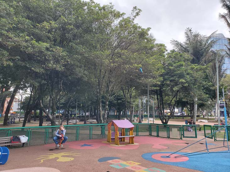 Parque El Nogal, Bogotá, Colombia, July 21, 2022