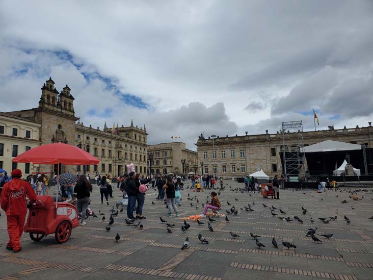 Plaza de Bolívar, Bogotá, Colombia, July 2, 2022