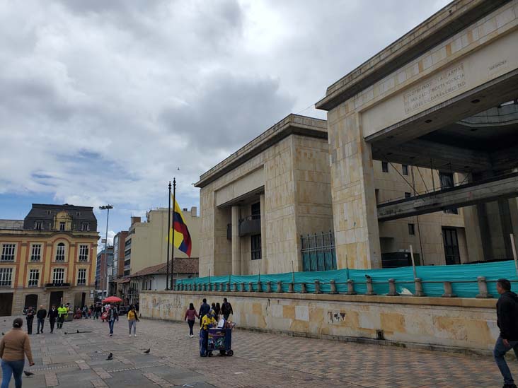 Palace of Justice, Plaza de Bolívar, Bogotá, Colombia, July 2, 2022