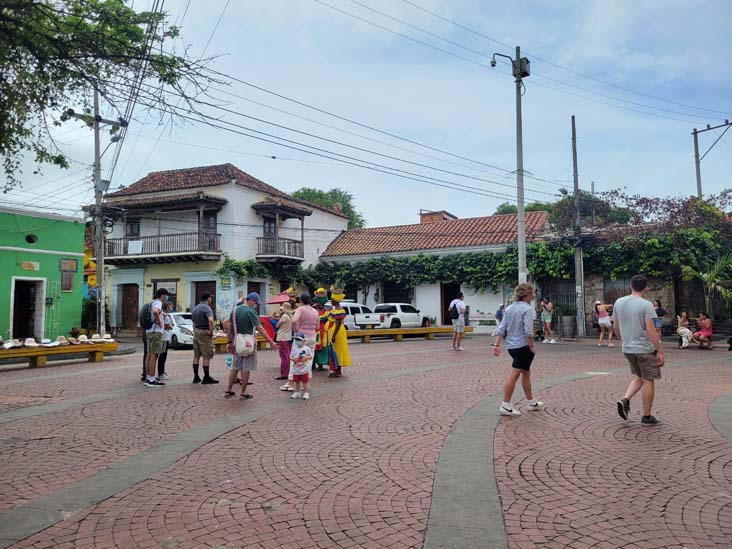 Plaza de la Trinidad, Getsemaní, Cartagena, Colombia, July 5, 2022