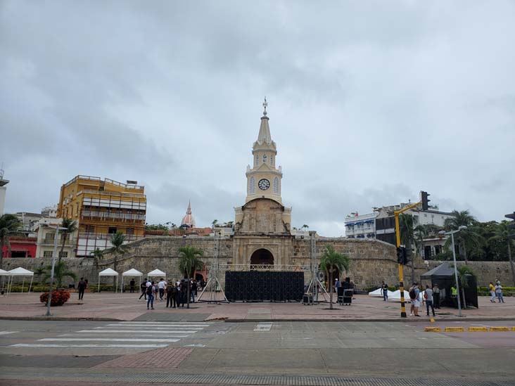 Puerta del Reloj, Cartagena, Colombia, July 5, 2022