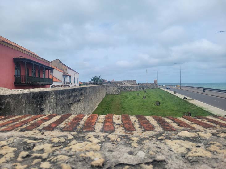 City Walls/Las Murallas, Old Town, Cartagena, Colombia, July 5, 2022