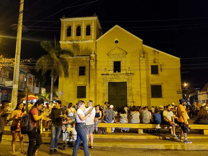 Iglesia de la Santísima Trinidad, Plaza de la Trinidad, Getsemaní, Cartagena, Colombia, July 5, 2022
