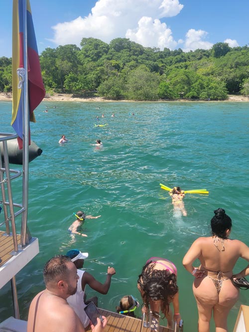 Bona Vida Catamaran Rosario Islands Excursion, Cartagena, Colombia, July 6, 2022