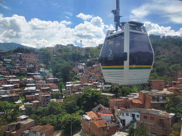 Línea J Metrocable, Comuna 13 Tour, Medellín, Colombia, July 12, 2022