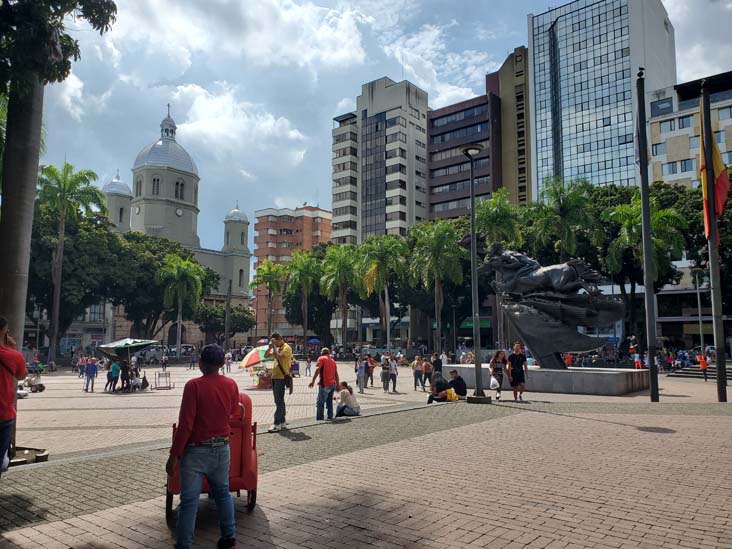 Plaza de Bolívar, Pereira, Colombia, July 17, 2022