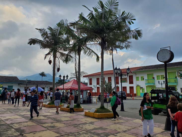 Plaza de Bolívar, Salento, Colombia, July 16, 2022