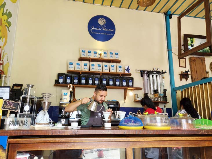 Café Jesús Martín, Salento, Colombia, July 17, 2022