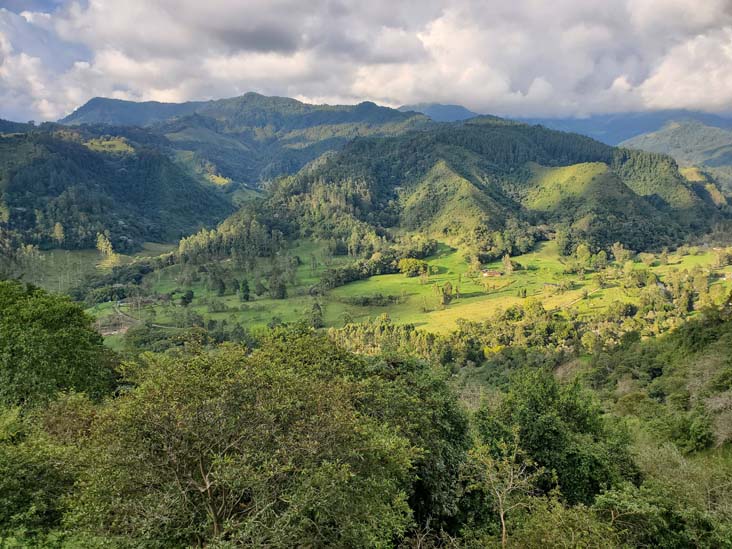 View From Mirador de Salento, Salento, Colombia, July 15, 2022