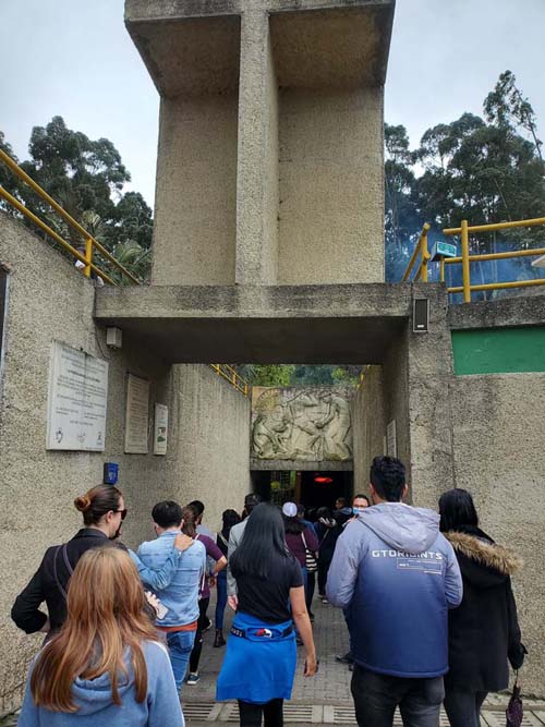 Catedral de Sal/Salt Cathedral Entrance, Zipaquirá, Colombia, July 3, 2022