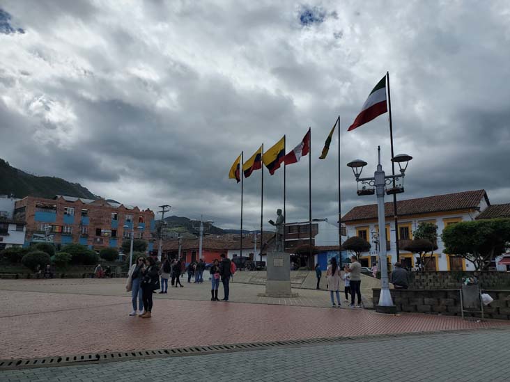 Plaza de la Independencia, Zipaquirá, Colombia, July 3, 2022