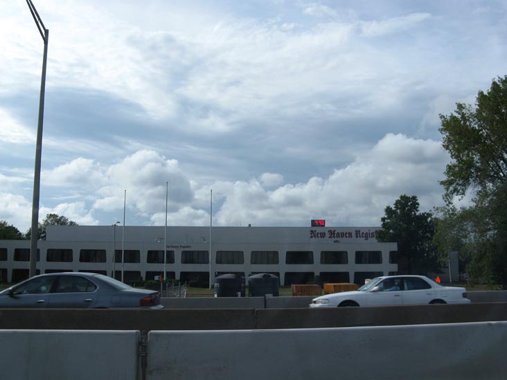New Haven Register Headquarters, 40 Sargent Drive, From Connecticut Turnpike/Governor John Davis Lodge Turnpike/Interstate 95 Between Exits 45 and 46, New Haven, Connecticut
