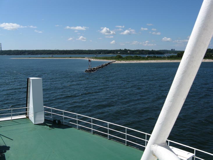 Port Jefferson, Long Island Sound From Bridgeport & Port Jefferson Ferry