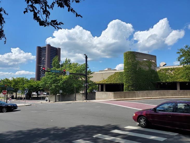 Water Street at State Street North, New Haven, Connecticut, August 31, 2022
