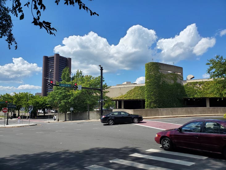 Water Street at State Street North, New Haven, Connecticut, August 31, 2022