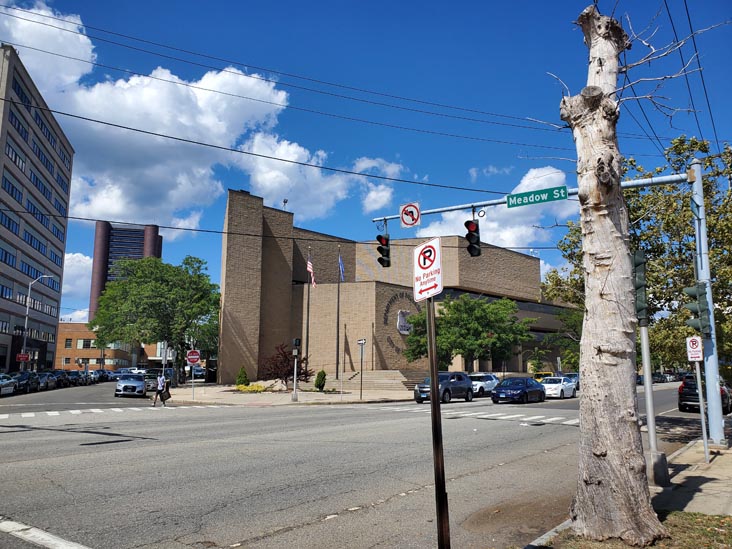 Union Avenue at Meadow Street, New Haven, Connecticut, August 31, 2022