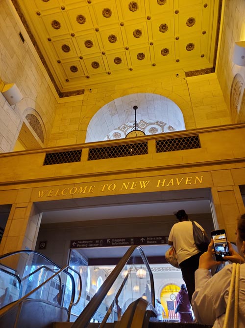 New Haven Union Station, 50 Union Avenue, New Haven, Connecticut, August 31, 2022