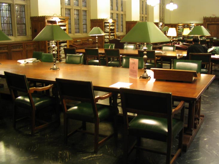 Sterling Memorial Library Newspaper Reading Room, Yale University, New Haven, Connecticut