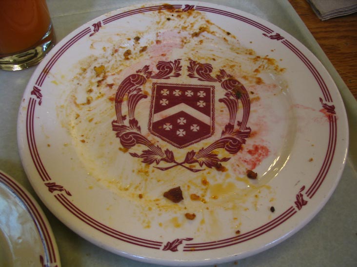 Plate, Dining Hall, Berkeley College North, Yale University, New Haven, Connecticut