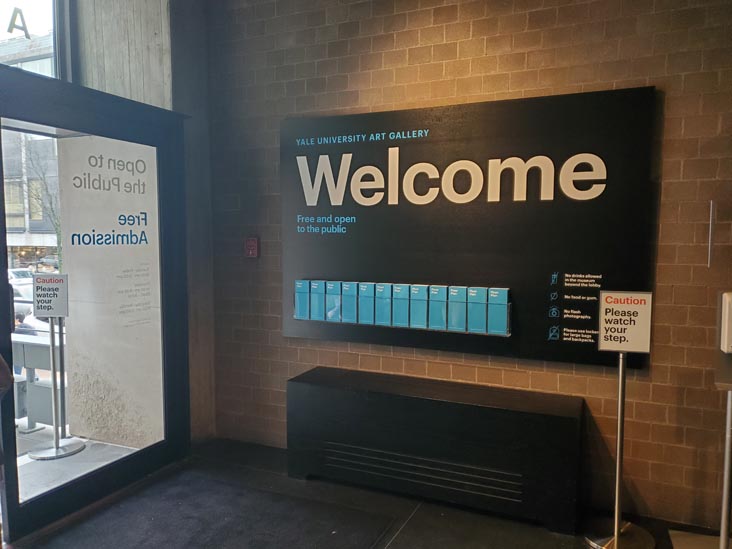 Yale University Art Gallery, New Haven, Connecticut, March 6, 2022