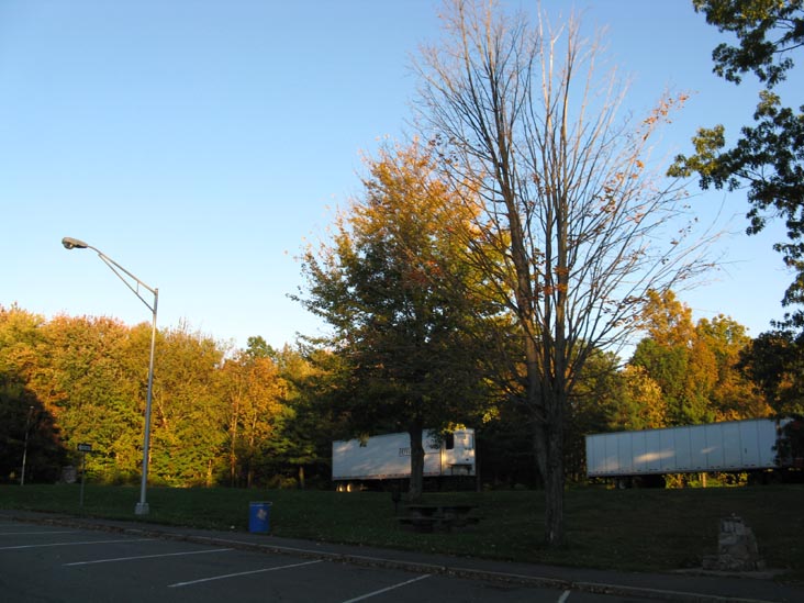 Wallingford Rest Area, Interstate 91, Connecticut, November 10, 2010